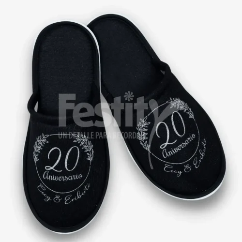 pantufla para boda