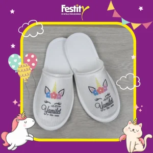 yamilet pantufla para XV yamilet pantufla para XV