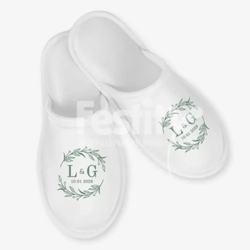 Pantufla 1 tinta para Boda LG