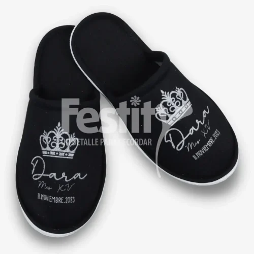 Pantufla 1 tinta XV Dara